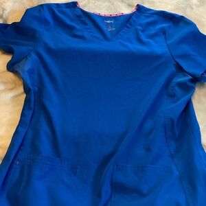 Heart soul scrub top